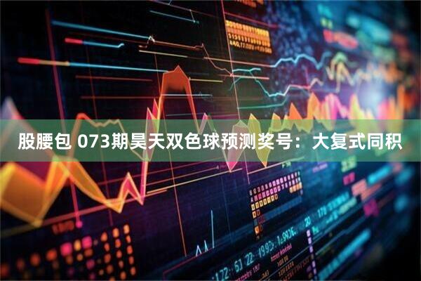 股腰包 073期昊天双色球预测奖号：大复式同积